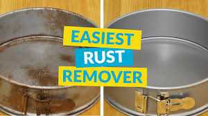 Dec 09, 2019 · the dampness will help the baking soda stick to the pan. How To Remove Rust In Under A Minute Youtube