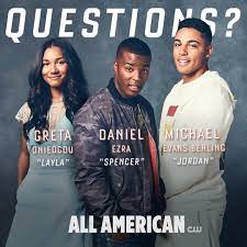 The first season of all american debuted on the cw in 2018, but the true story football drama found a new life once it began streaming on netflix. All American Cw American Tv Show American Baby American
