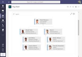 Org Chart Tab For Microsoft Teams With Assistants Dotted