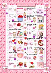 Add a sweet treat or a small gif. Valentine S Day Worksheets