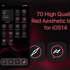 100 Ios 14 App Icons Red Black Halloween App Covers Custom Your Home Screen In 2020 Icon Black Halloween Custom Icons