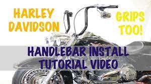 Install Tall Ape 16 Handlebars On Harley Davidson Road King Other Models Youtube