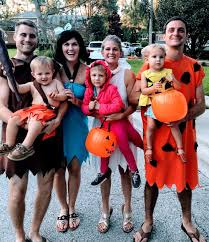 How To Make Diy Flintstones Costumes Bam Bam Betty Rubble Barney Rubble Edamommy Blog