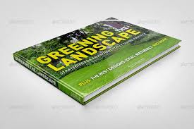 A4 Landscape Book Mock Up Book Design Book Display Colorful Backgrounds