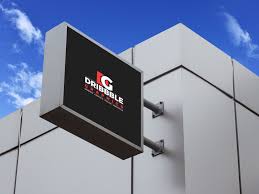 Free Modern Square Signboard Mockup Psd For Outdoor Advertisement Signboard Sign Mockup Modern Square