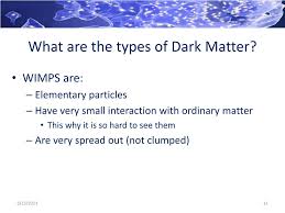 Below we give details about what each type of matter means, and what the possibilities are for its being the solution to the dark matter mystery. Ppt Dark Matter Powerpoint Presentation Free Download Id 2787845