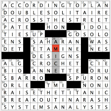 If you are a solver, these techniques can help improve your skills. Rex Parker Does The Nyt Crossword Puzzle Light Cotton Fabric Sat 8 8 15 Heraldic Border Garment Worn Partly Under Alb Ingredient In Brompton Cocktail