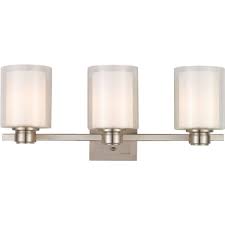 This modern industrial design vanity light is ideal for any bath and vanity settings in urban industrial, rustic, modern, traditional, or farmhouse interiors. Bathroom Vanity Fixtures Hd Supply