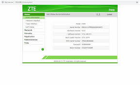 The zte zxhn f609 has a web interface for configuration. Cara Merubah Password Modem Zte F609