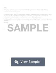 Official letters include letters to clients, sales man or any other person giving his services to the company. Free Employee Termination Letter Template Pdf Word Formswift