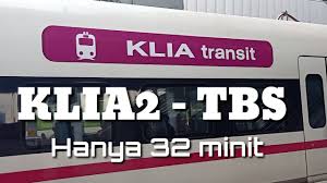 Bandar tasik selatan tbs via klia ekpress to klia2 airport rm34.80. Naik Klia Transit Dari Klia2 Ke Tbs Hanya 32 Minit Youtube