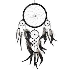 Black And White Dream Catcher Wall Art Dream Catcher Handmade Traditional Black White Silver 8 5 Diameter 20 Long Native American Dr Dream Catcher White Dream Catcher Dream Catcher Drawing