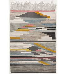 Teppiche aus wolle für das wohnzimmer bei hessnatur. Marke Theko Die Markenteppiche Berber Teppich Nomadic Design 3912 Grau Multi Raumkult24 De