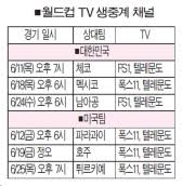 [월드컵 개막 D-1] 한국 경기 TV 생중계 어디서 보나?