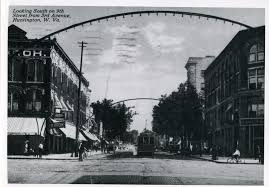 Since huntington is in the lower portion of west virginia, and away from the allegheny and appalachian mountains, the area enjoys four distinct. 9th Street Huntington W Va West Virginia History Onview Wvu Libraries