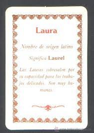 1 Calendario Con El Nombre Laura Ano 199 Comprar Calendarios Antiguos En Todocoleccion 43562899
