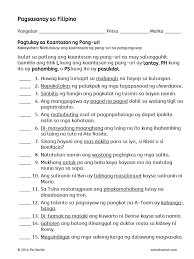 pagtukoy sa kaantasan ng pang uri pdf