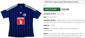 Latest fifa 21 players watched by you. Fc Luzern Home 2011 2013 Football Shirt Club Football Shirts