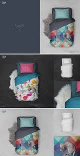 Single Bed Linen Mockup 805701 Odeyalo Dizajn Logotip