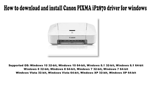Incoming search terms for the article How To Download And Install Canon Pixma Ip2870 Driver Windows 10 8 1 8 7 Vista Xp Youtube