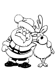 22 dessins de coloriage sapin de noel à imprimer. Coloriage Renne De Noel 24 Dessins A Imprimer Gratuitement