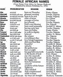 African American Black Boy Middle Names A Selection Of Names From Africa African Name Baby Name List African Baby Names