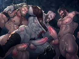 Indulge in the sinful pleasure of God of War gay porn