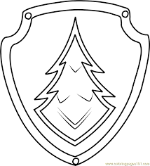 Printable paw patrol badges coloring page. Paw Patrol Ausmalbilder Hundemarken Novocom Top