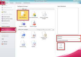 You can do so by opening a temporary connection to it with opendatabase method on the dbengine object. 1 Eine Datenbank In Ms Access Anlegen Pdf Kostenfreier Download