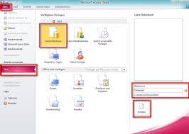 In microsoft access kann man die dateien der anderen datenbanken sowie excel, sharepoint, ordner von outlook, und textdateien alle daten kann man in den dateien der datenbanken der formate.mdb (für frühere versionen von access) oder.accdb (ab. 1 Eine Datenbank In Ms Access Anlegen Pdf Kostenfreier Download