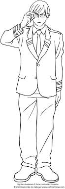 Learn to draw with mofukawa. Izuku Midoriya From My Hero Academia Coloring Page My Hero My Hero Academia Girls Characters