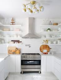 Wood counters, floor and wood shelves. How I Recolored My Kitchen Appliances A Beautiful Mess