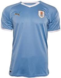 Buy the new uruguay national team home & away football shirts and training kit. Amazon Com Puma Uruguay 2019 20 Home Jersey Clothing