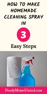 How To Make Homemade Cleaning Spray In 3 Easy Steps In 2020 Cleaning Spray How To Make Homemade Spray
