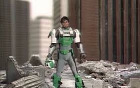 サイバーコップ のマーズがやられて禁断の強制マスクオフを敢行 マスクオフ 特撮ヒーロー ヒーロー