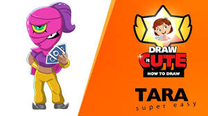 Для просмотра онлайн кликните на видео ⤵. How To Draw Tara Brawl Stars Super Easy Drawing Tutorial Youtube