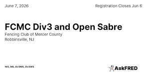 FCMC Div3 and Open Sabre