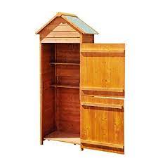 meuble armoire abri de jardin rangement outils exterieur en bois massif neuf 53 amazon fr jardin armoire de jardin armoire en bois rangement outils