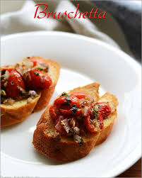 This was originally guy fieri's but is slightly adapted to my taste after making it about a billion times. Bruschetta Recipe Easy Starter Recipes Raks Kitchen