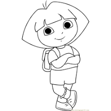 Maybe you would like to learn more about one of these? Dora The Explorer Coloring Pages For Kids Printable Free Download Coloringpages101 Com
