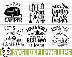 Download 40 Camping Quotes Bundle By Creativedesignsllc Thehungryjpeg Com
