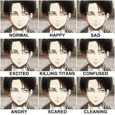 Gambar anime sedih tapi tersenyum. 10 Meme Kapten Levi Attack On Titan Ini Bikin Senyum Senyum