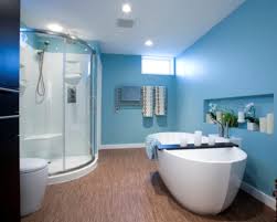Another way to add navy blue into your bathroom is to paint the cabinets or vanity. 25 Best Bathroom Paint Colors Favorite In 2019