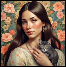 A Sweet Girl And Her Kitty!... AI Creation May 28 2025