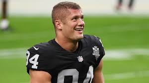 Las vegas raiders defensive end carl nassib announced on monday he is gay, becoming the first active player in nfl history to come out. Qngvq7hqxuicam