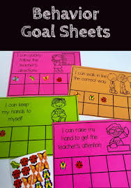 Student Behavior Goal Sheets Are A Great Resource To Track Positive Behaviors For Students Needin Classroom Behavior Management Student Behavior Behavior Goals
