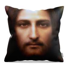The Holy Face of Jesus. #2 Throw Pillow