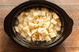Make these potato wedges whenever slice the potatoes into even wedges so they bake evenly. Slow Cooker Baked Potato Casserole The Magical Slow Cooker