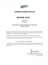 Section 22 of the civil aviation act provides that aircraft may be detained to secure compliance with this act or any such regulations. An6101 Dcam Part M Aviation Aerospace