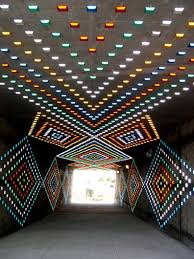 Richard C Elliott Light Art Installation Bridge Design Installation Art